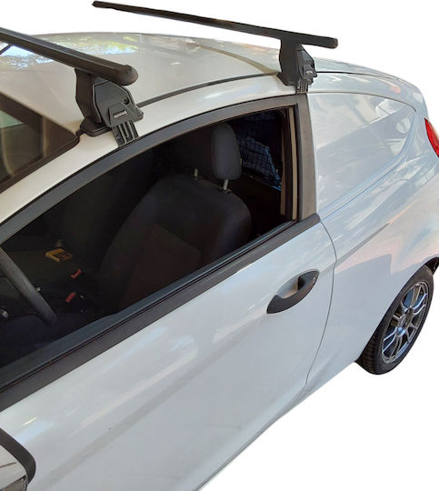 Menabo Kit Car Roof Bars Legs Menabo Iron Black Ford Fiesta Van 2008-2017 2 Pieces Mb.fiesta.38