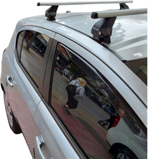 Menabo Kit Car Roof Bars Legs Menabo Aluminum Omega Medium Opel Corsa E 2015+ 2 Pieces