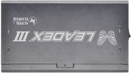 Super Flower Leadex III 850W Μαύρο Τροφοδοτικό Υπολογιστή Full Modular 80 Plus Gold