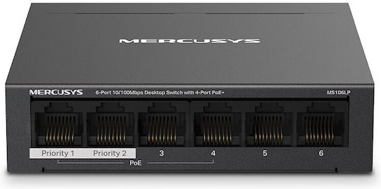Mercusys Ms116gs Unmanaged L2 Switch με 16 Θύρες Gigabit (1Gbps) Ethernet