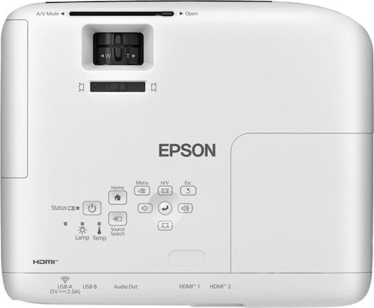 Epson EB-FH08 V11HB54040 Projector 3LCD Full HD με Ενσωματωμένα Ηχεία