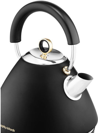 Morphy Richards Reisekessel 1.5Es 3000W Schwarz