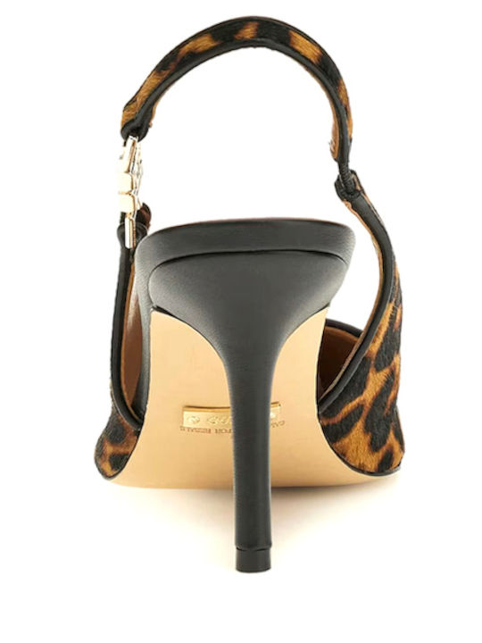 Brown Heels with Strap Nasshaly