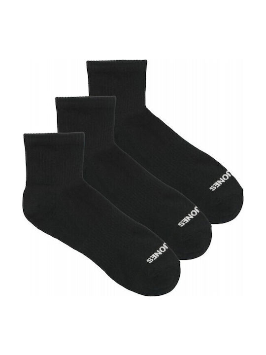 Jack & Jones Ανδρικές Κάλτσες Black 3Pack