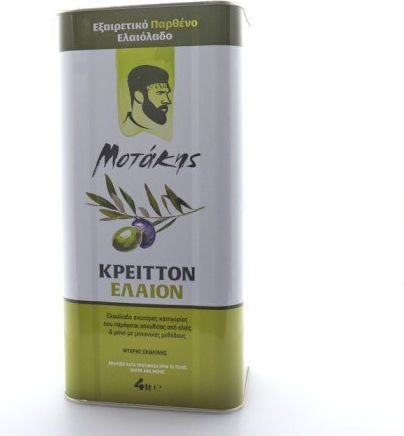 Ήλιος Κρειττον Εξαιρετικό Παρθένο Ελαιόλαδο 4lt σε Μεταλλικό Δοχείο