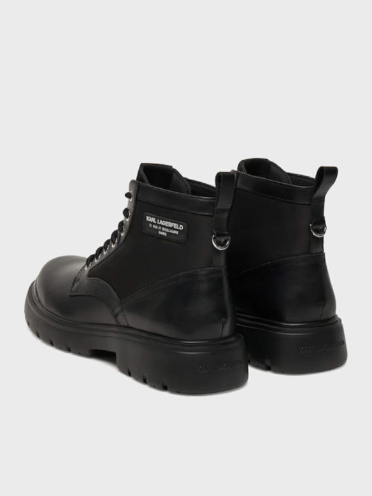 Schwarz Herrenstiefel