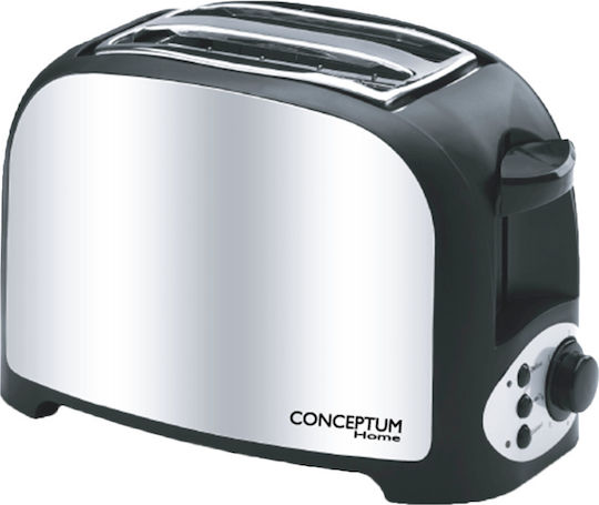 Conceptum CIX-TS601 1603.0001 Toaster 2 Slots 750W Inox