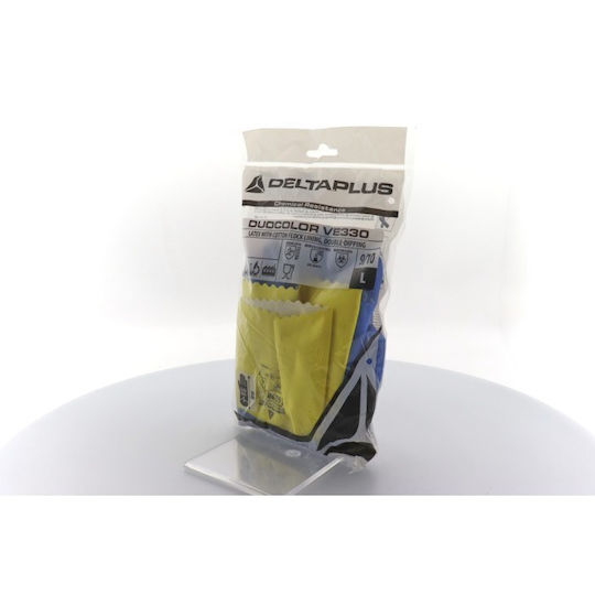 Delta Plus Pair of Cleaning Gloves Plastic Large