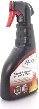 Alfa Products Fireplace Cleaning Foam Cleaning Spray for Windows 500ml