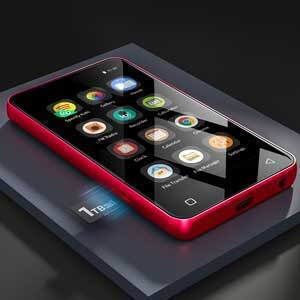 Innioasis ‎g1 Mp3/mp4 MP3 Player (80GB) με LCD Οθόνη Αφής 4" Μαύρο