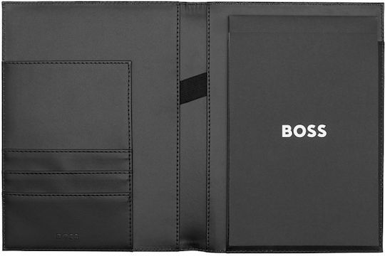 Hugo Boss Ντοσιε Συνeδριων A5 Rive Folder Μαυρo