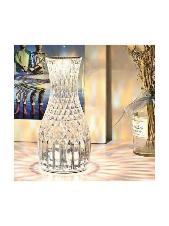 RayTech Dekorative Lampe Vase Wiederaufladbar