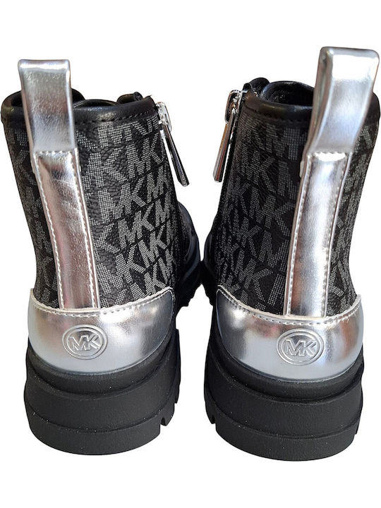 Kids Boots with Laces Black