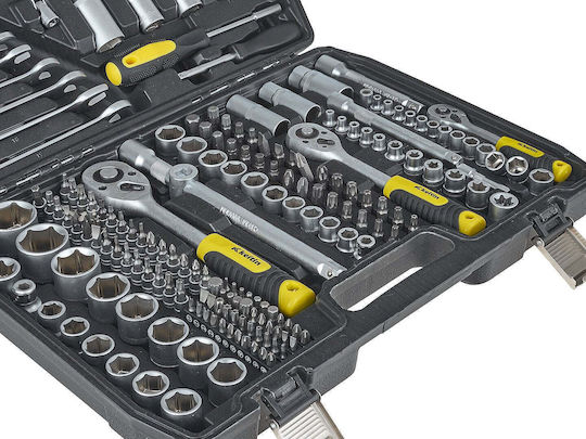 Geko Καστάνια με Καρυδάκια 1\4" & 3\8" & 1\2" 216τμχ