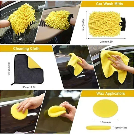 Σετ Πλυσίματος για Body Αυτοκινήτου με 22pcs