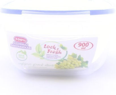 Dunya Microwave Plastic Lunch Box Blue 900ml