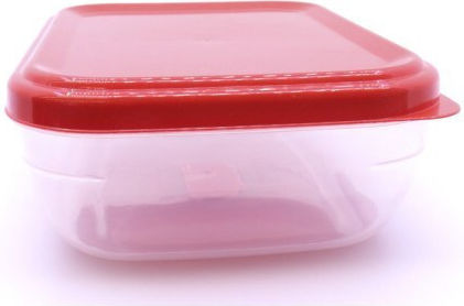 Sterk Plastic Lunch Box Red 500ml