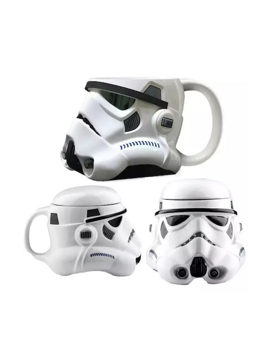 Mug Ceramic with Lid White