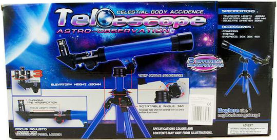 Loco Εκπαιδευτικό Τηλεσκόπιο Με Τρίποδο Telescop pentru 8+ ani Ani