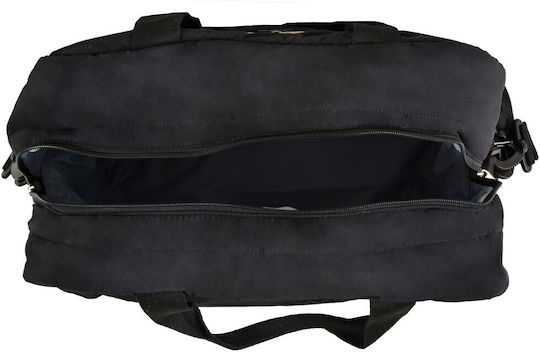 Cangaroo Shoulder/Hand Diaper Bag Black 45x17x35cm.