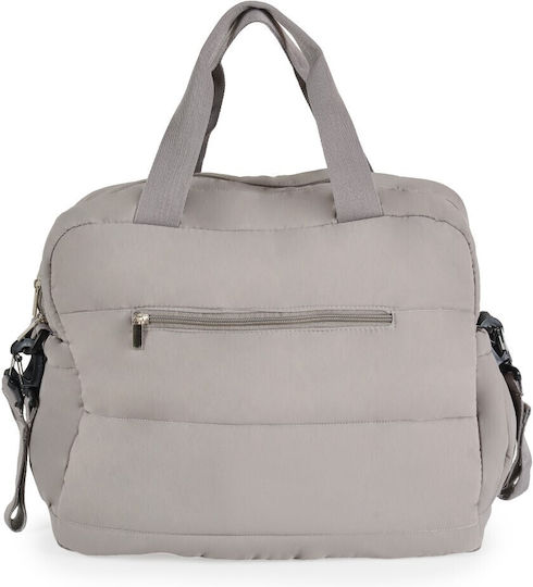 Cangaroo Shoulder/Hand Diaper Bag Gray 45x17x35cm.