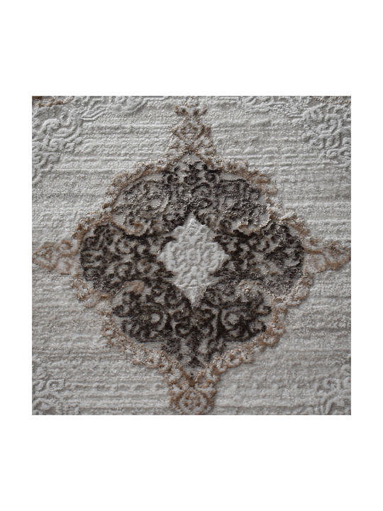 Saray Home Halic Bedroom Rugs Set Brown HL621 BGBR 3pcs