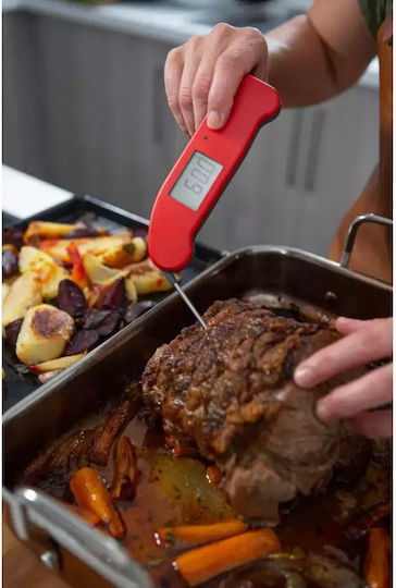Eti SuperFast Thermapen One Electronical Cooking Thermometer with Probe -49.9°C / +299.9°C Red