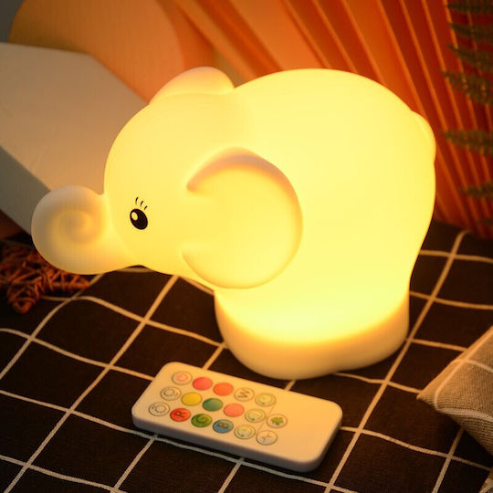 Nursery Night Light LED Nitelite Power Grey Warm