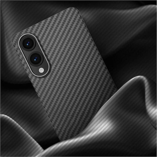 Nekit Задна корица Aramid Fiber 1мм Черен (Galaxy S25 Edge)