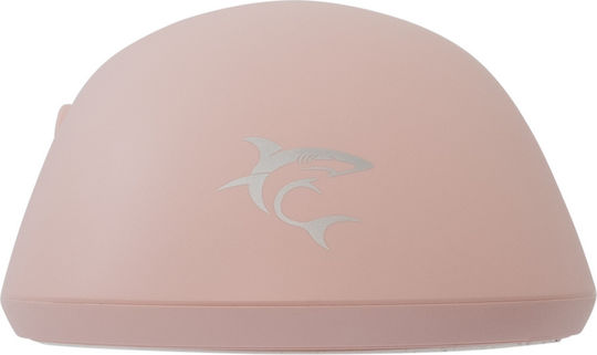 White Shark Aero Wireless Gaming Mouse 10000 DPI Pink