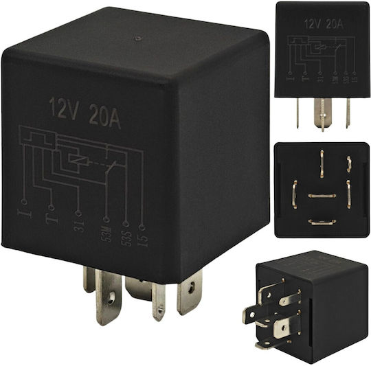 6-Pin 12V 20A Relais Für Scheibenwischer Kompatibel Mit VW