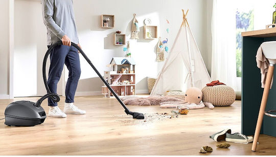 Bosch BGL41GR3H Ηλεκτρική Σκούπα 600W με Σακούλα 4lt Γκρι