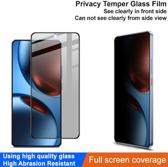Imak Privacy Full Face Tempered Glass Negru (Realme GT 7)