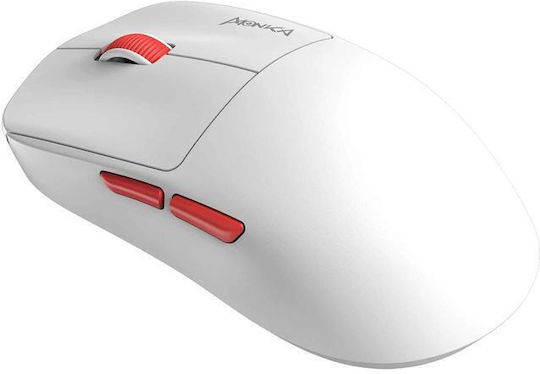 Marvo G997W Monka Prime Ασύρματο Gaming Ποντίκι 26000 DPI Λευκό