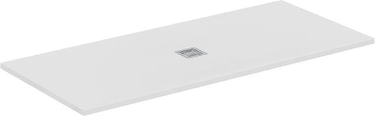 Ideal Standard Ultra Flat S+ Ορθογώνια Κεραμική Ντουζιέρα 180x80cm