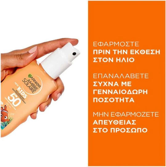 Garnier Ambre Solaire Nemo Waterproof Kids Sunscreen Spray SPF50 150ml