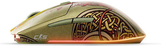 SteelSeries CS2 Dragon Lore Edition RGB Gaming Mouse 18000 DPI Auriu