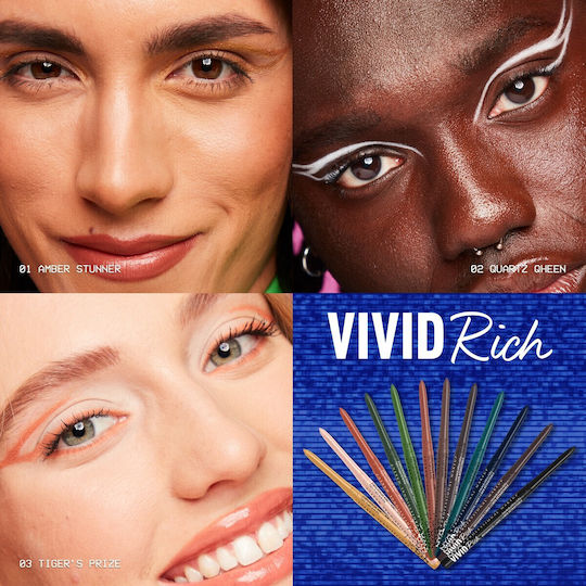 NYX Professional Makeup Vivid Rich Μαλακό Μολύβι Ματιών Tigers Prize