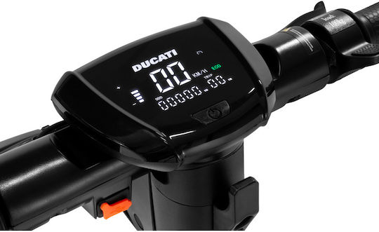 Ducati Pro-III R AS Trotinetă Electrică cu Viteză Maximă 25km/h și Autonomie 40km în Culoare Neagră