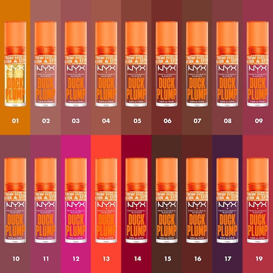 NYX Professional Makeup Duck Plump Lip Gloss 13 Peach Out 7ml