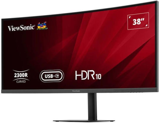 Viewsonic VA3820C Ultrawide IPS HDR Curved Monitor 37.5" QHD 3840x1600 with Response Time 4.8ms GTG