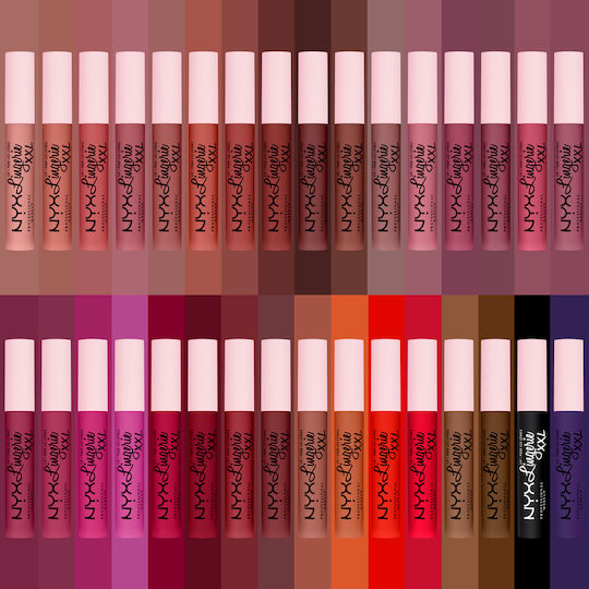NYX Professional Makeup Lip Lingerie XXL Matte Liquid Flüssig Lippenstift Matt 15 Push'd Up 4ml