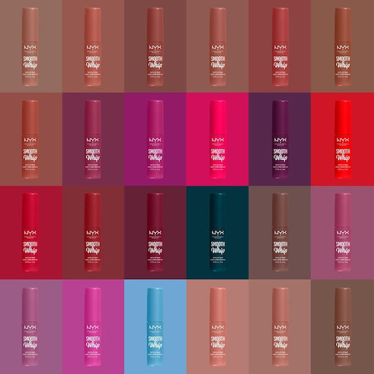 NYX Professional Makeup Smooth Whip Matte Lip Cream Liquid Lipstick Matte Kitty Belly 4ml