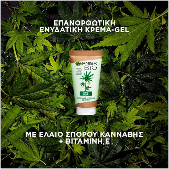 Garnier Bio Soothing Αναπλαστικό Κρέμα-Gel Προσώπου με Κάνναβη 50ml