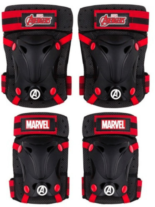 Seven Disney Avengers Παιδικό Σετ Προστατευτικών για Rollers Πολύχρωμο