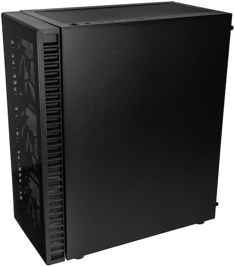 Kolink Observatory HF Glass ARGB Gaming Midi Tower Κουτί Υπολογιστή με Πλαϊνό Παράθυρο Μαύρο