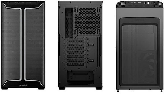 Be Quiet Pure Base 501 DX Gaming Midi Tower Κουτί Υπολογιστή με Πλαϊνό Παράθυρο και RGB Φωτισμό Μαύρο