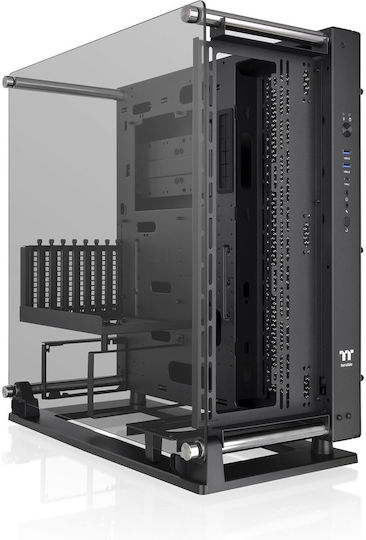Thermaltake Core P3 TG Pro Gaming Midi Tower Κουτί Υπολογιστή με Πλαϊνό Παράθυρο Μαύρο