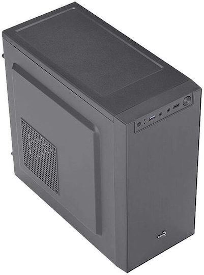 Aerocool CS-108 Mini Tower Κουτί Υπολογιστή Μαύρο