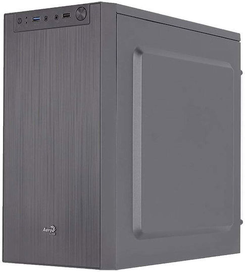 Aerocool CS-108 Mini Tower Κουτί Υπολογιστή Μαύρο